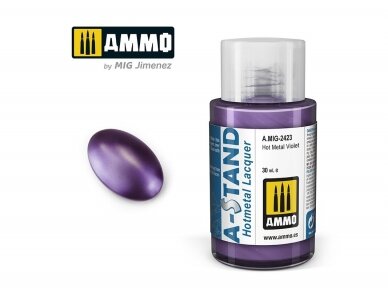 AMMO MIG - A-Stand dažai Hot Metal Violet, 30 ml, 2423