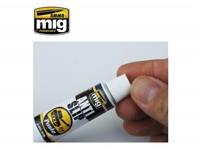 AMMO MIG - ANTI-SLIP PASTE - BROWN COLOR FOR 1/35 (Антислип цвет коричневый ( акриловая паста)), 20ml, 2035 1