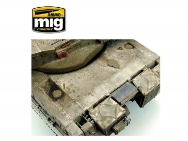 AMMO MIG - ANTI-SLIP PASTE - BROWN COLOR FOR 1/35 (Антислип цвет коричневый ( акриловая паста)), 20ml, 2035 7