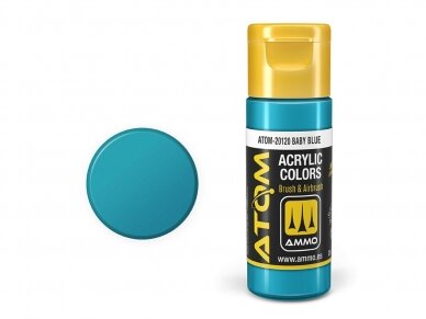 AMMO MIG - ATOM Акриловые краски Baby Blue, 20ml, 20120 1