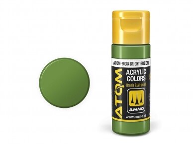 AMMO MIG - ATOM Acrylic paint Bright Green, 20ml, 20084 1