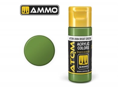 AMMO MIG - ATOM Acrylic paint Bright Green, 20ml, 20084