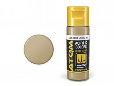 AMMO MIG - ATOM Akrüülvärv IDF Sand Grey ´73, 20ml, 20008 1