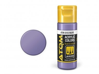 AMMO MIG - ATOM Akriliniai dažai Mauve, 20ml, 20155 1