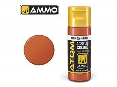 AMMO MIG - ATOM Acrylic paint Rust, 20ml, 20045