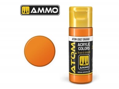 AMMO MIG - ATOM Akriliniai dažai Orange, 20ml, 20027