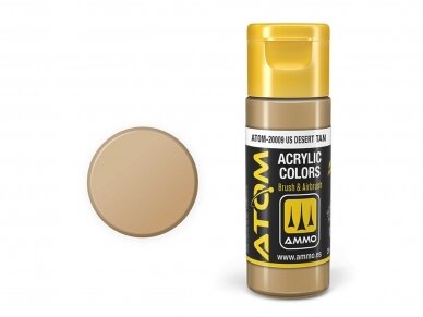 AMMO MIG - ATOM Akrüülvärv US Desert Tan, 20ml, 20009 1