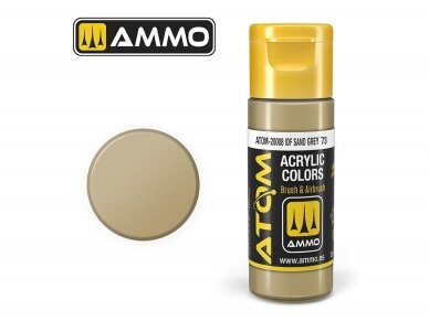 AMMO MIG - ATOM Akrüülvärv IDF Sand Grey ´73, 20ml, 20008