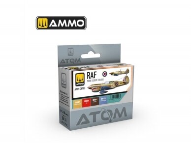 AMMO MIG - ATOM Acrylic paint set RAF WWII Desert Colors, 20903