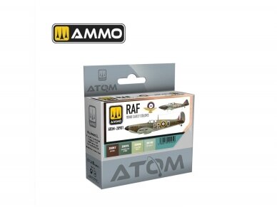 AMMO MIG - ATOM Acrylic paint set RAF WWII Early Colors, 20901