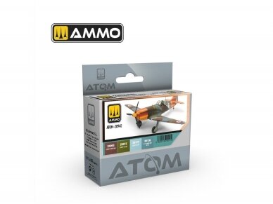 AMMO MIG - ATOM Acrylic paint set French WWII Aircraft colours, 20940