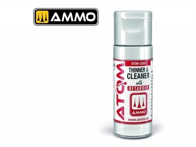 AMMO MIG - ATOM Thinner and Cleaner with Retarder, 20 ml, 20501