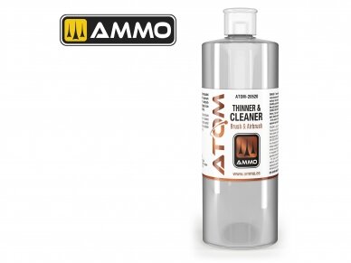 AMMO MIG - ATOM Thinner and Cleaner (растворитель и oчиститель для акриловой краски), 400 ml, 20520