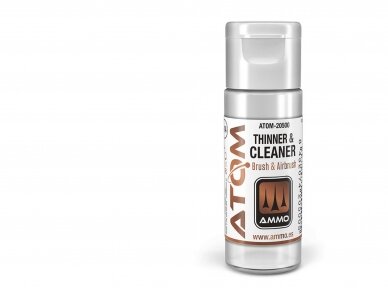 AMMO MIG - ATOM Thinner and Cleaner (akrila krāsas šķīdinātājs), 20 ml, 20500 1