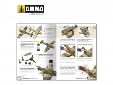 AMMO MIG - PROPELLER PLANES 1/144 VOL. 1 (English & Spanish), 6144 6