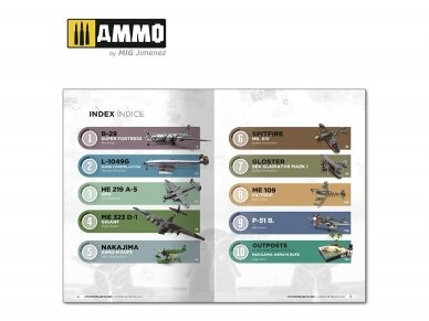 AMMO MIG - PROPELLER PLANES 1/144 VOL. 1 (English & Spanish), 6144 1