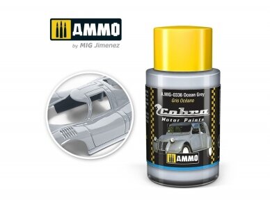 AMMO MIG - Cobra motor paint Cobra Motor Ocean Grey, 30 ml, 0336