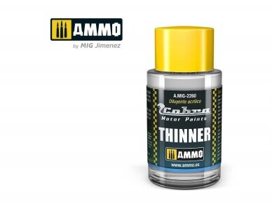 AMMO MIG - Cobra motor paints Acrylic Thinner akrüülvärvi vedeldaja), 30 ml, 2260