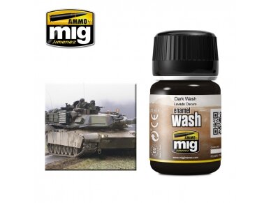 AMMO MIG - Sendinimo priemonė DARK WASH, 35ml, 1008