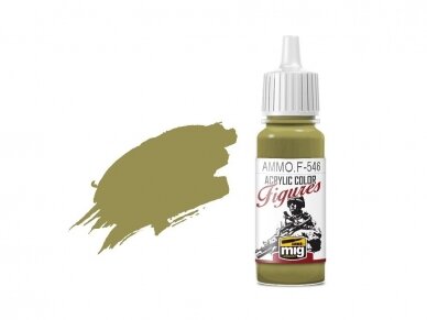 AMMO MIG - Akriliniai dažai figūrėlėms OCHRE BROWN, 17ml, F546