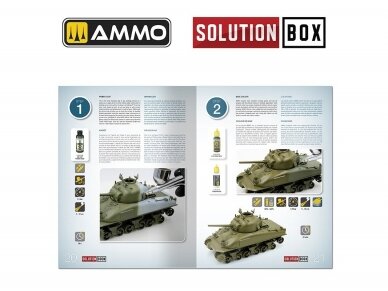 AMMO MIG - How to Paint WWII USA ETO Vehicles (Solution book), 6528 3