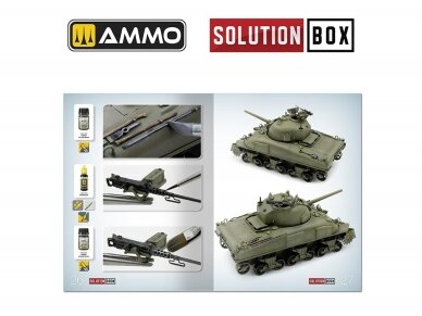 AMMO MIG - How to Paint WWII USA ETO Vehicles (Solution book), 6528 5