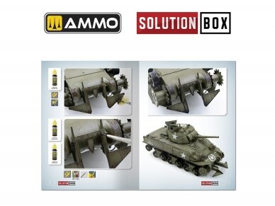 AMMO MIG - How to Paint WWII USA ETO Vehicles (Solution book), 6528 6