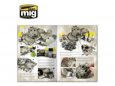 AMMO MIG - TWMS - HOW TO PAINT IDF TANKS - WEATHERING GUIDE (English), 6128 4