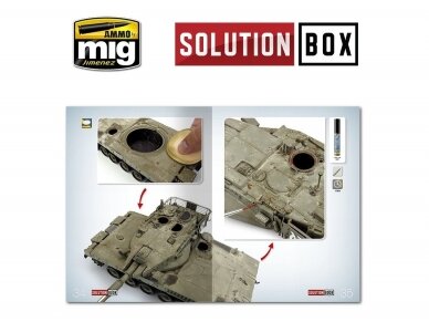 AMMO MIG - SOLUTION BOOK HOW TO PAINT IDF VEHICLES (Multilingual), 6501 4