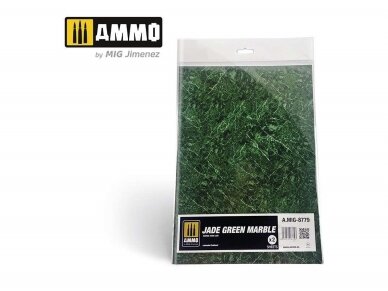 AMMO MIG - modelleerimiseks Jade Green Marble. Sheet of marble 8779