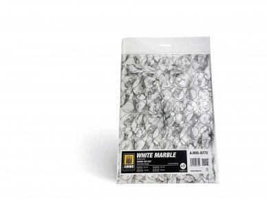 AMMO MIG - modelleerimiseks White Marble. Round die-cut for bases for wargames 8772 1