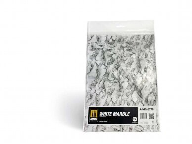 AMMO MIG - White Marble. Sheet of marble 8770 1