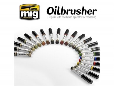 AMMO MIG - Sendinimo priemonė Oilbrusher - MEDIUM SOIL, 3522 2