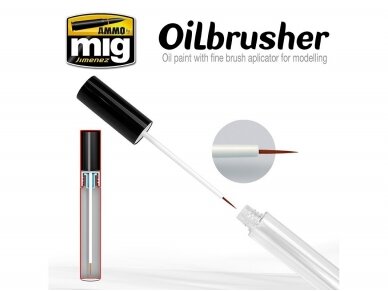 AMMO MIG - Vananemisvahend Oilbrusher - DUSTY EARTH, 3523 1