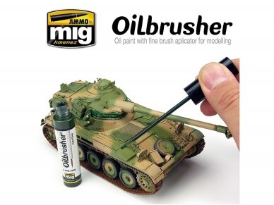 AMMO MIG - Weathering product Oilbrusher - AMMO YELLOW, 3502 4