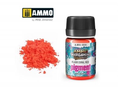 AMMO MIG - Pigmentas Coral Red, 35ml, 3035