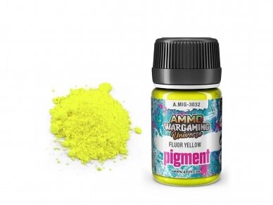 AMMO MIG - Pigmentas Fluor Yellow, 35ml, 3032 1