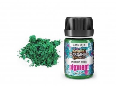 AMMO MIG - Pigmentas Metallic Green, 35ml, 3048 1