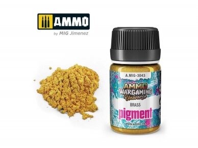 AMMO MIG - Пигмент Brass, 35ml, 3043