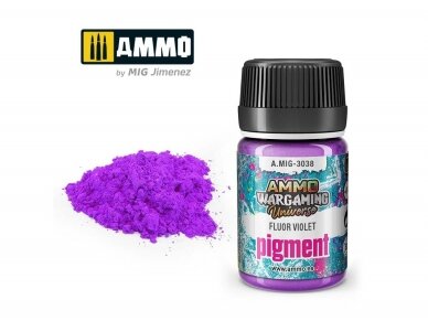 AMMO MIG - Pigmentas Fluor Violet, 35ml, 3038