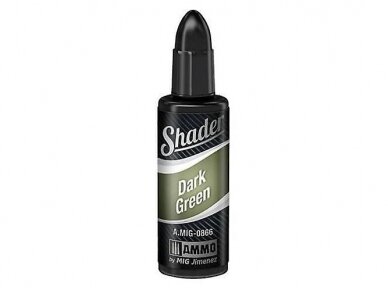 AMMO MIG - Shader paint Dark Green, 10ml 0866 1