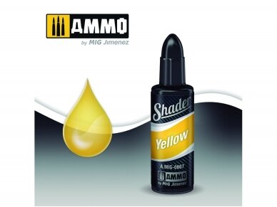 AMMO MIG - Shader paint Yellow, 10ml, 0867