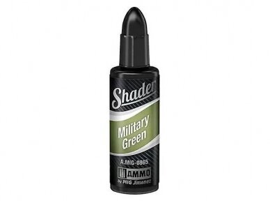 AMMO MIG - Shader краски Military Green, 10 ml, 0865 1