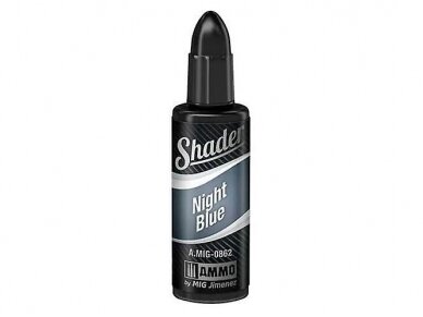 AMMO MIG - Shader paint Night Blue, 10 ml, 0862 1