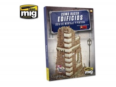 AMMO MIG - HOW TO MAKE BUILDINGS. BASIC CONSTRUCTION AND PAINTING GUIDE (English), 6135