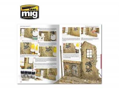 AMMO MIG - HOW TO MAKE BUILDINGS. BASIC CONSTRUCTION AND PAINTING GUIDE (English), 6135 5