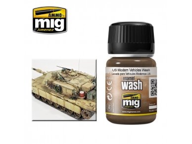 AMMO MIG - US MODERN VEHICLES WASH, 35ml, 1007