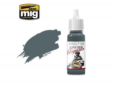 AMMO MIG - Akriliniai dažai figūrėlėms BLUISH GREY, 17ml, F530