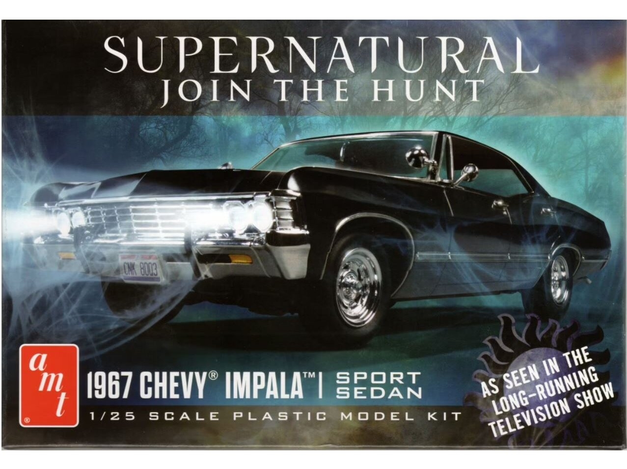 supernatural 67 impala model kit