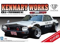 Aoshima - Kenmary Works LB-Works Skyline Ken&Mary 4Dr Patrol Car  Nissan Skyline, 1/24, 01068